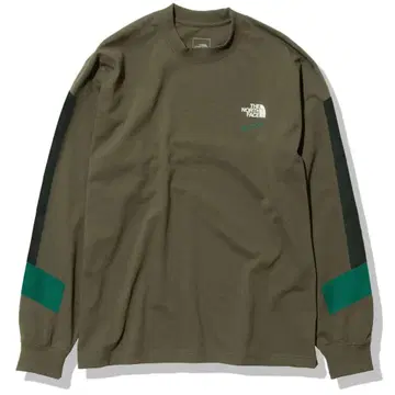 THE NORTH FACE 긴팔 티셔츠 올리브 XL