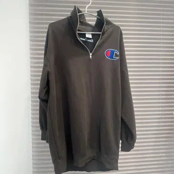 무료배송 로데오 크라운 Champion 하프 지퍼 맨투맨 원피스