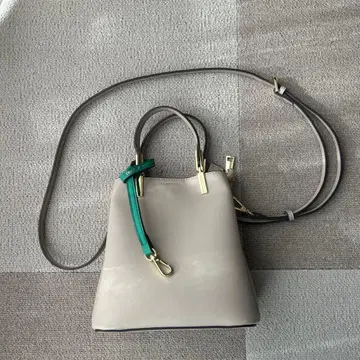 TRIDEAP 베이지 숄더백