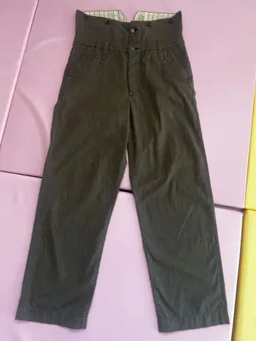 귀중한 ANACHRONORM 아나크로 하이웨스트 슬랙스