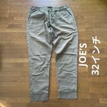 JOE'S 미국제 32인치 라이트 카키 조거 팬츠