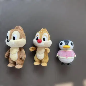 디즈니 캐릭터 DIYTOWN 인형 칩과 데일