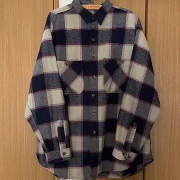 90s ST JOHN'S BAY 헤비 플란넬 셔츠 XL USA제