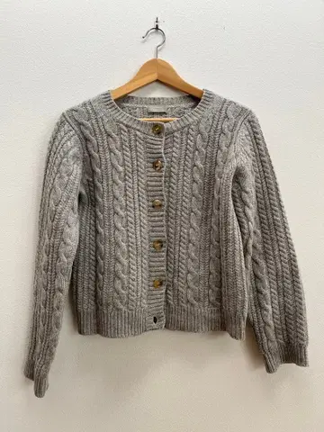 MARGARET HOWELL 케이블 니트 가디건 마가렛호웰