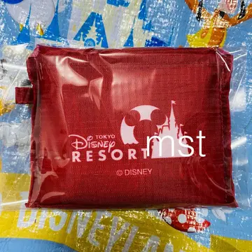 디즈니 리조트 쇼핑백 파크 푸드 패턴 접이식 에코백
