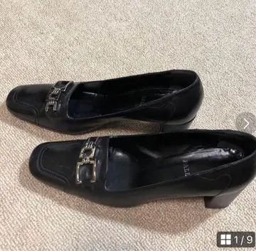 발리 천연 가죽 블랙 컬러 로퍼