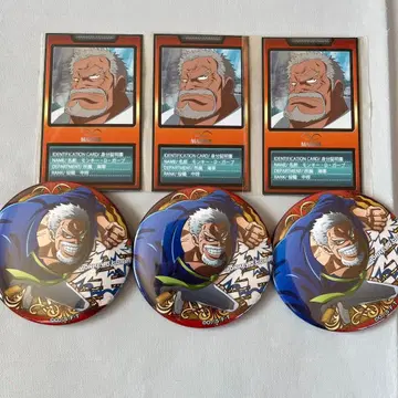 원피스 명함 카드 캔뱃지 가프 세트