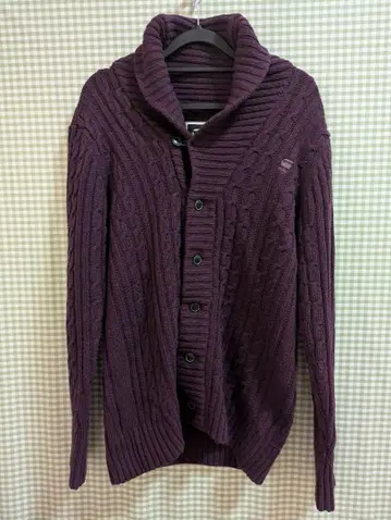 지스타로우 가디건 퍼플 사이즈 L