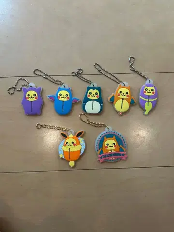 피카츄 잠옷 컬렉션 러버 컬렉션 7종