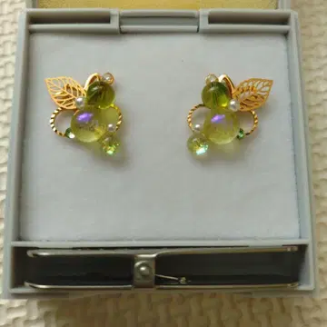 청수판 유리관 삐아리 porten 화이트 포도 M 사이즈