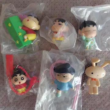 짱구는 못말려(크레용 신짱) 가챠가챠 묶음 판매 (6세트)