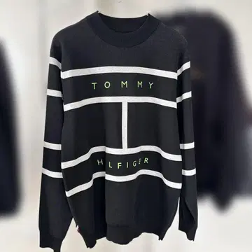 TOMMY HILFIGER 스트라이프 니트 LL