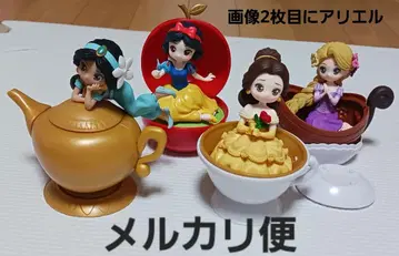 디즈니 프린세스 캡슐 캐릭터 히로인 인형 스토리 세트