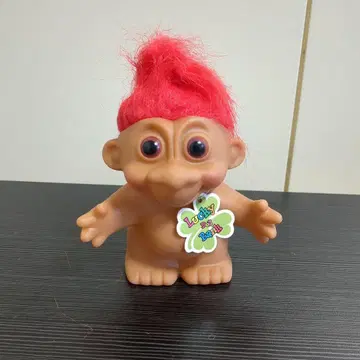 럭키 인형 저금통 빨간색