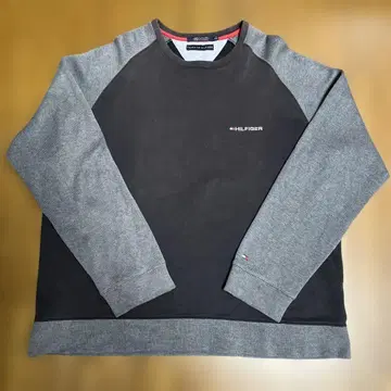 TOMMY HILFIGER XL 트레이닝복 맨투맨 다크 그레이