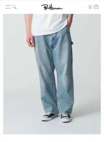 론 헤르만 워커 데님 팬츠