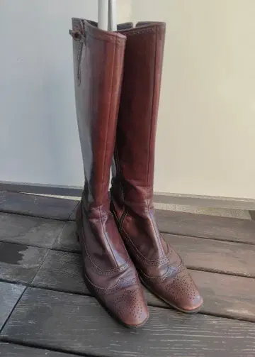 cavacava 롱 부츠 23.5cm 브라운