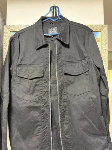 ZARA 블랙 셔츠 자켓