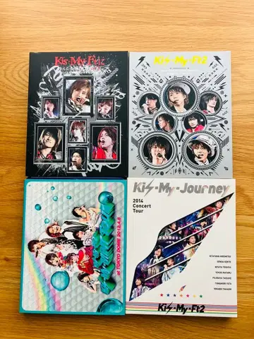 Blu-ray 4개 Kis-My-Ft2 2014 Concert Tour