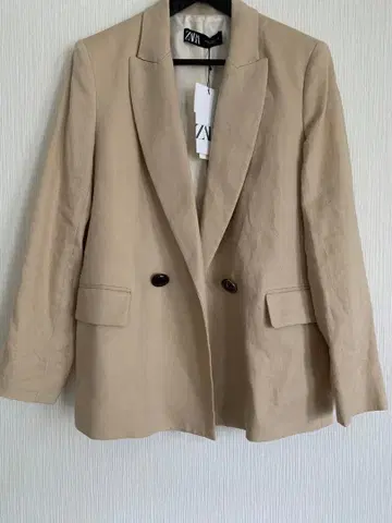 ZARA 새상품 테일러드 자켓 베이지