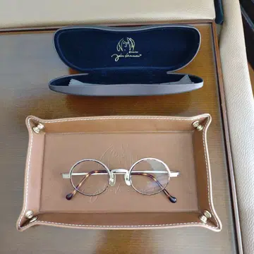 존 레논 블루컷 렌즈 티타늄 안경