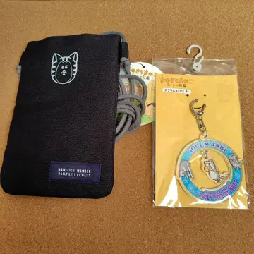 마메키치마메코 타비 스마트폰 숄더 아크릴 키링 세트