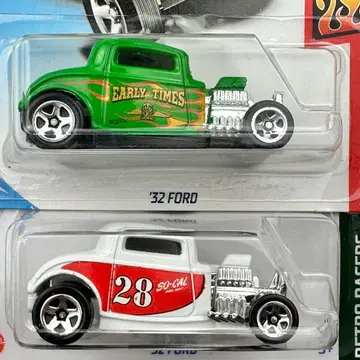 핫휠 미니카 미국판 '32 포드 2대 세트
