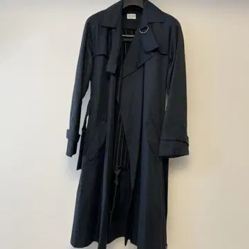 ELLE 트렌치코트 블랙