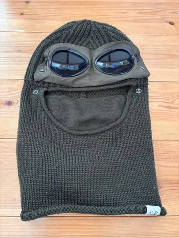 CP COMPANY 고글 니트 모자 발라클라바