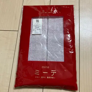 미테 레그 워머 실크&코튼 사용 부드러운 핏감