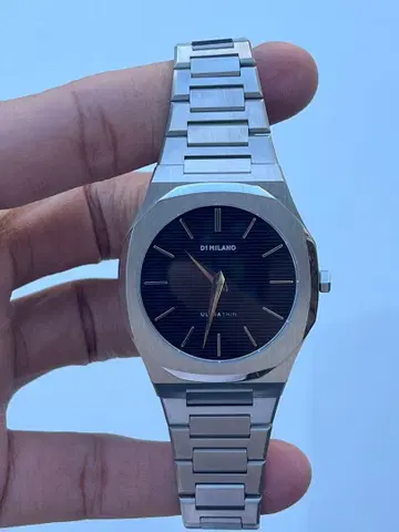 DI MILANO 울트라 씬 스테인리스 스틸 시계