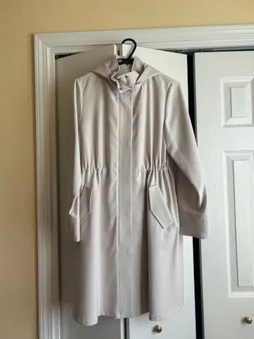 any sis 후드 부착 트렌치코트 L 사이즈