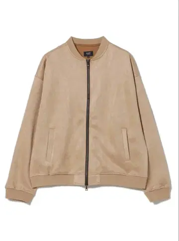 BEAMS HEART 페이크 스웨이드 MA-1