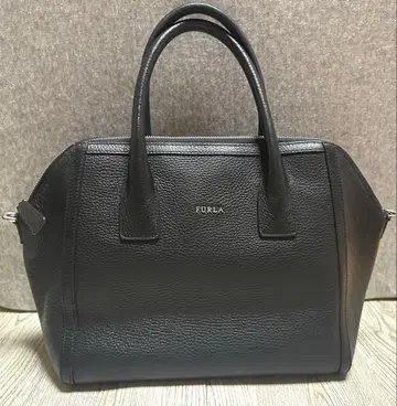 FURLA 가죽 2WAY 핸드백 블랙