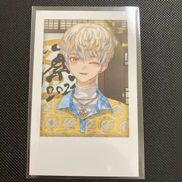 니지산지 가요제 2024 히바치 마나 폴라로이드풍 카드 자분 3