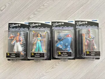 레어 디즈니 마법 컬렉션 피규어 알라딘 4체 세트