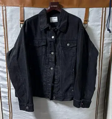 올드 네이비 블랙 데님 자켓 XXL 데님 자켓