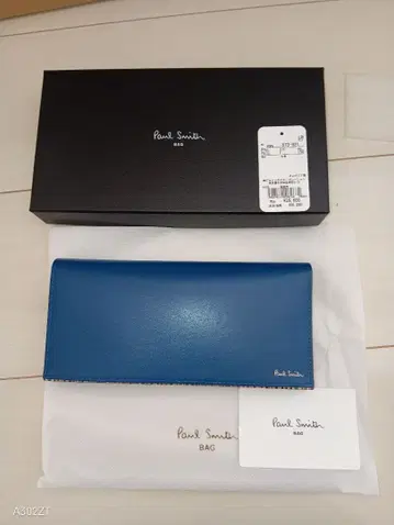 Paul Smith 접이식 지갑 파랑 선물 정가 39,600엔