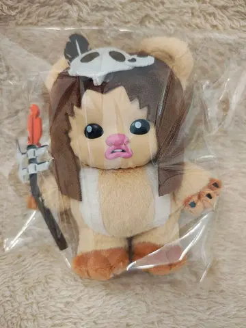 COSBI Ewok 봉제 인형 키링 1개