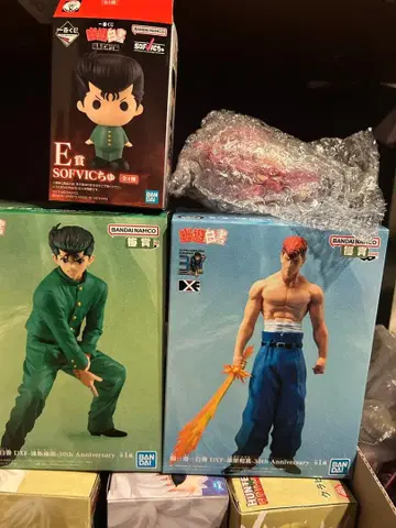 BANDAI 유유백서 E상 소프트 비닐 피규어