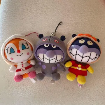 호빵맨 키링 3개 세트