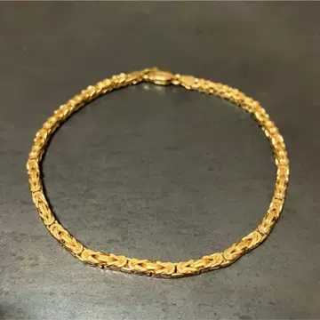 ITALY MADE SILVER925 BYZANTINE BRACELET