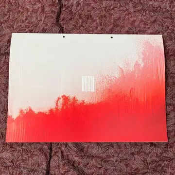 THE FALL 공식 극장용 팜플렛