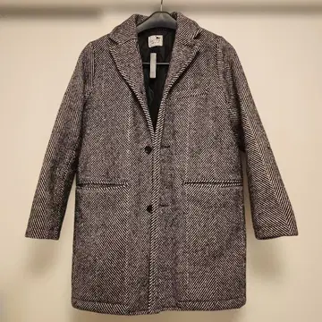 GANGSTERVILLE 블랙 체스터 코트 M