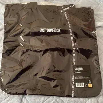 미개봉 새상품 txt ACT LOVESICK 토트백 투바 굿즈