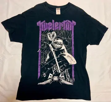 KVELERTAK 크바라탁 밴드 T셔츠 L 사이즈 블랙 메탈 T셔츠