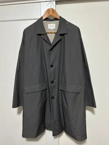 STILL BY HAND 스텐카라 코트 48 차콜 그레이