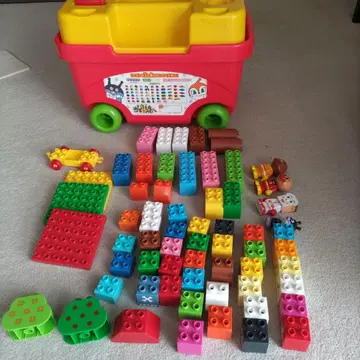 호빵맨 첫 블록 웨건