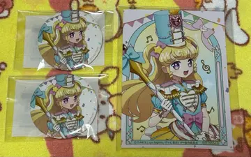 마루쿠지 프리파라 유이 캔뱃지 2개 혜택 브로마이드