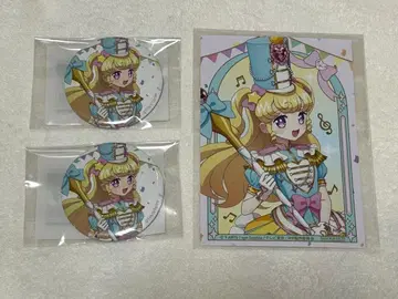 마루쿠지 프리파라 유이 캔뱃지 2개 혜택 브로마이드